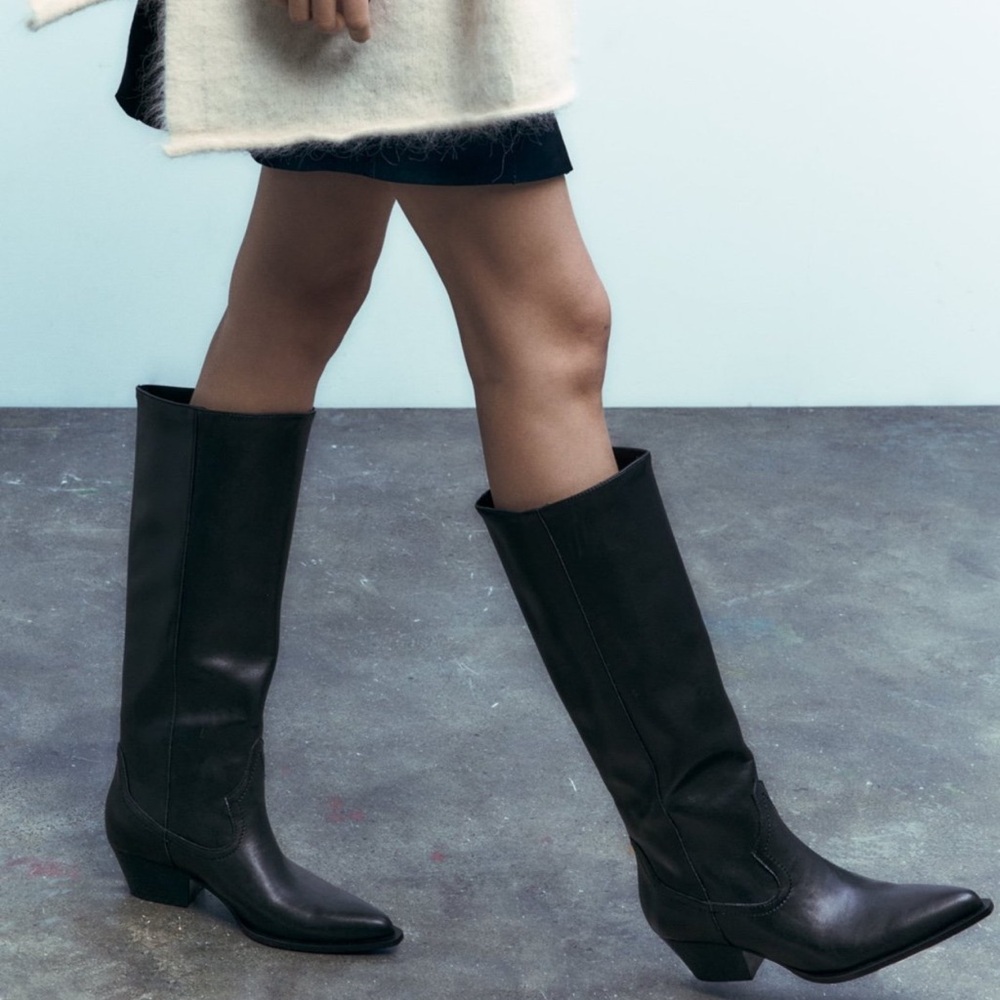 Zara Cowboy Boots